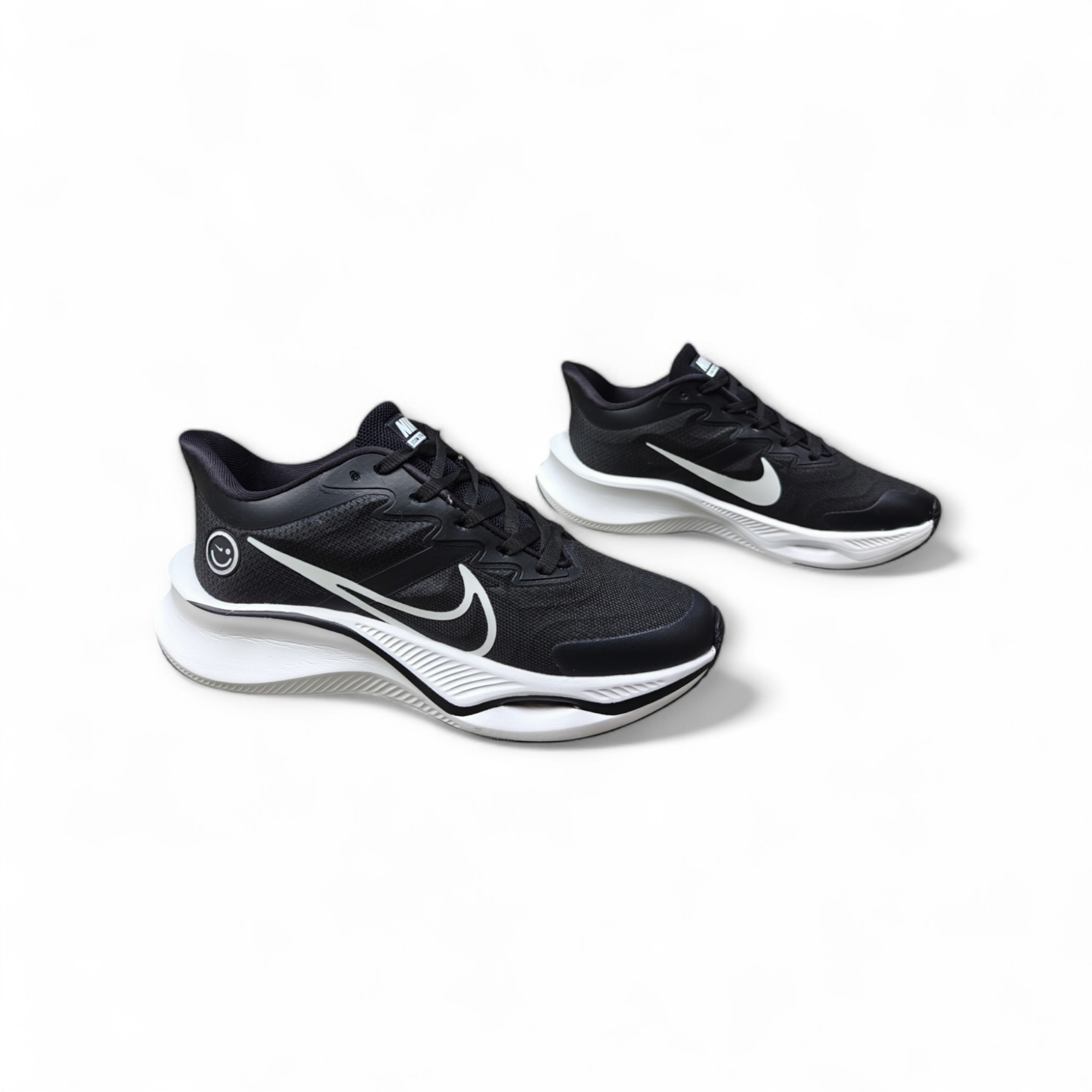 Nike Zoom X Smiley Black White PEPO Mart