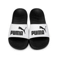PUMA White & Black Slide Sandals (first copy)