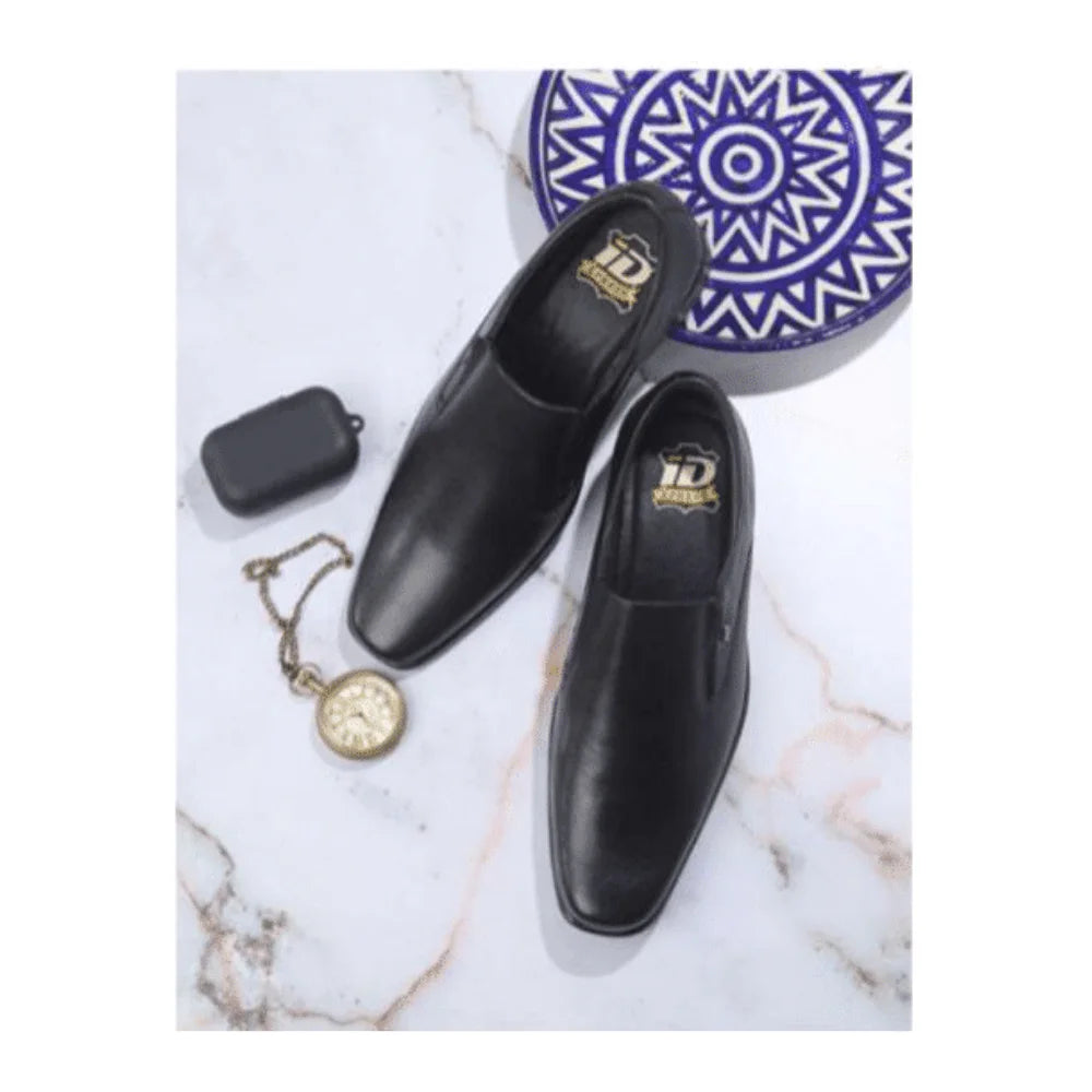 Classic Black Slip-on Shoes