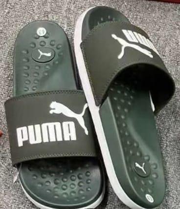 Premium Puma Slides - Dark Green (first copy)