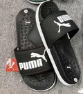 Premium Puma Slides - Black (first copy)